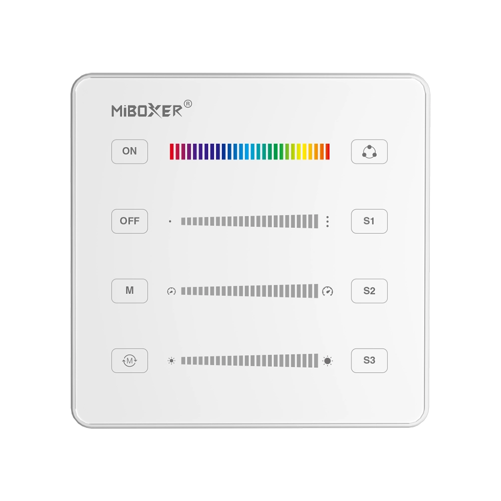 B6 Single Zone Panel Remote - Black or White White