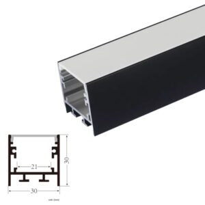 Arc LED 30x30mm 3 Metre Architectural LED Profile