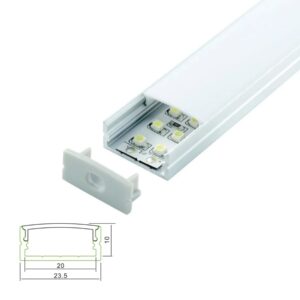 ARC-DSM 2 Metre Double Width Surface Profile with PC Diffuser