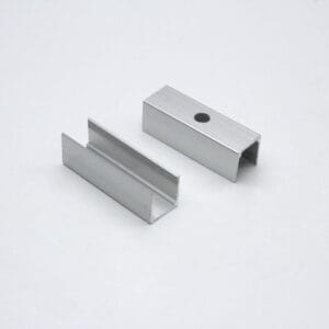 Arc LED Pair of Clips for 12x12 Side Bend Neon (Aluminium)