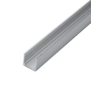 2 Metre Aluminium LED Profile for 8x8mm Neon (Silver)