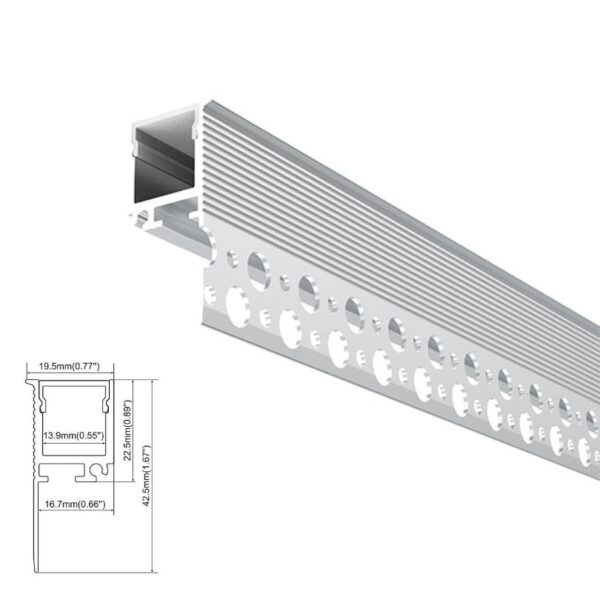 Shadow Gap LED Skirting Trim | LED Profiles & Lighting | ArcLED