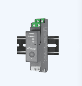 Shelly Qubino Wave Pro 2 Professional 2-channel DIN rail smart switch with dry contacts​