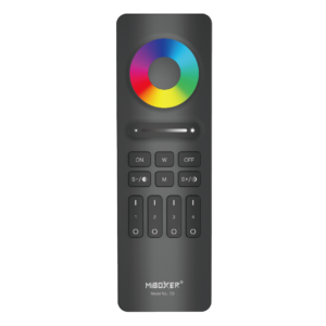 4-Zone RGB+CCT Remote 2.4G RF C5 (Black)