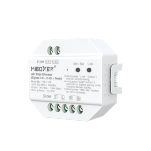 AC Triac Dimmer (Zigbee 3.0 + 2.4G + Push) TRI-C1ZR
