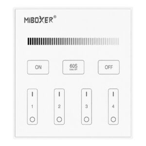 Colour-Flow 4 ZONE SINGLE COLOUR PANEL (WHITE)