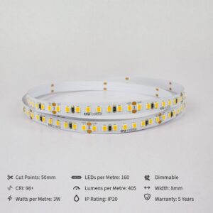tru-colour 24V CRI98+ 3W IP20 LED Strip