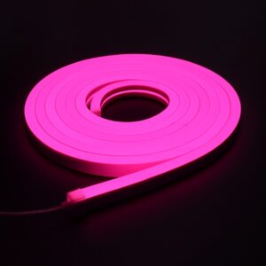 Arc LED Top Bend Neon Flex IP67 24V 13W - Pink - 10m Reel