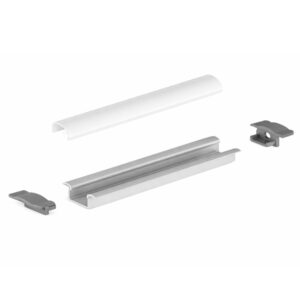ARC-RECSET-SIL - Includes profile, diffuser and pair of end caps