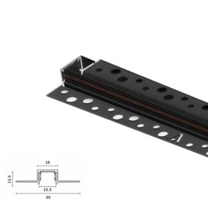 NanoBrite 2000mm Plaster-in Track