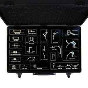 NEW! Arc LED Premium Sample Case Plaster In (Black)