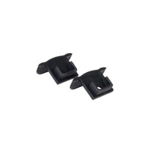 Pair of End Caps for Arc LED Deep Recessed 14mm Profile