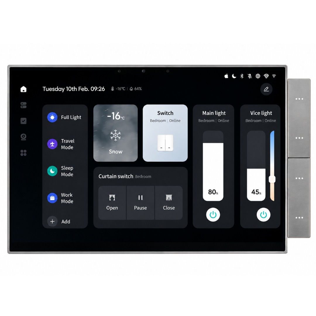 ArcLED Max Smart Touch Panel - 10.1 inch, Black