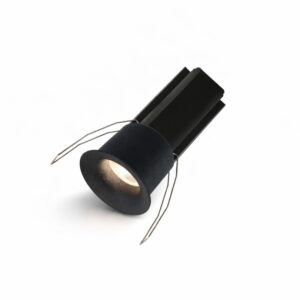 Arc LED Orvella 7W 350mA CRI97 IP20 Fluted Mini Downlight (Textured Black)