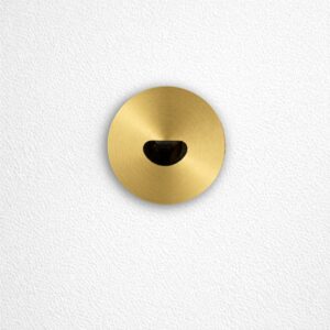 Arc LED Aurea 1W 24V CRI92 IP65 Marker Light (Satin Brass)