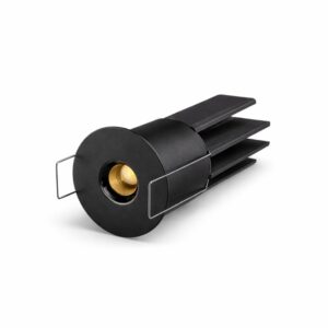 Arc LED Fino 7W 350mA CRI97+ IP20 Pin Hole Mini Downlight (Textured Black)