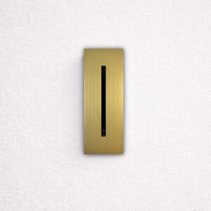 Arc LED Luminis 2W 24V CRI90 IP20 Stair Light (Satin Brass)