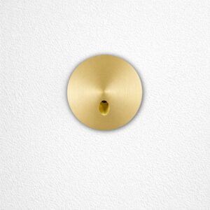 Arc LED Luxon 1W 24V CRI92 IP65 Marker Light (Satin Brass)
