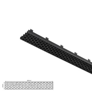 305mm Honeycomb Louvre for ARC-AGB3030 (Black)
