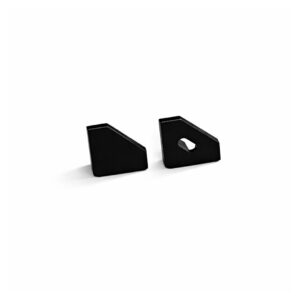 Pair of End Caps for ARC-AGB45 (Black)