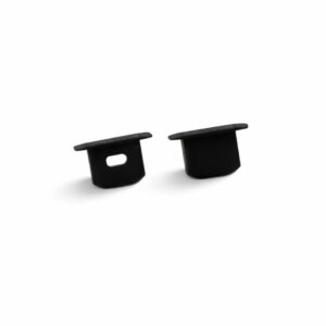 Pair of End Caps for ARC-AGBREC (Black)