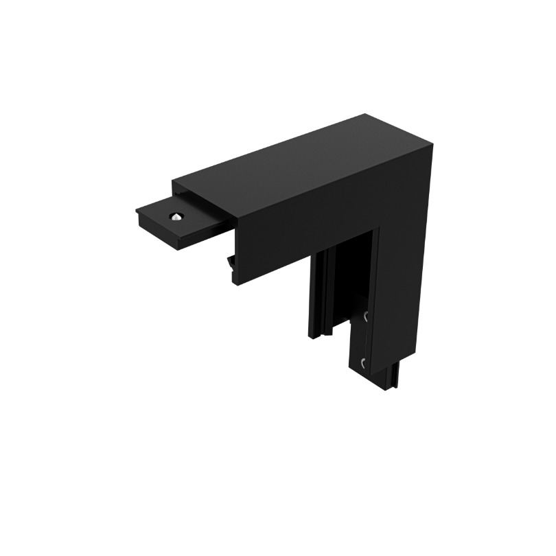 NanoBrite Surface Vertical L Connector - Black