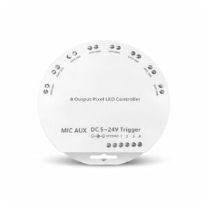 Arc LED 8-Channel RGB Pixel Sound to Light Controller