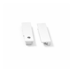 Pair of End Caps for ARC-SK12 (White)