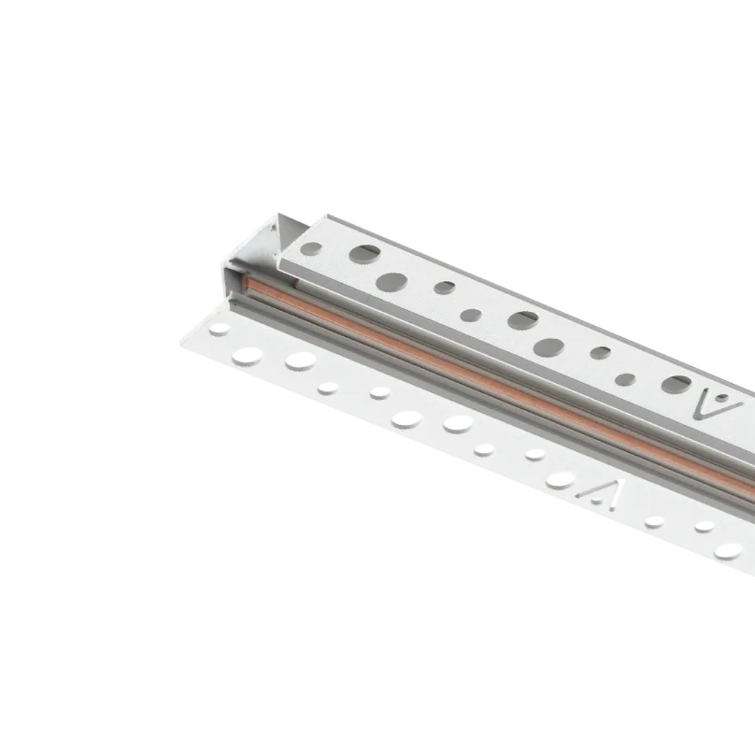 NanoBrite 2000mm Plaster-in Track - White