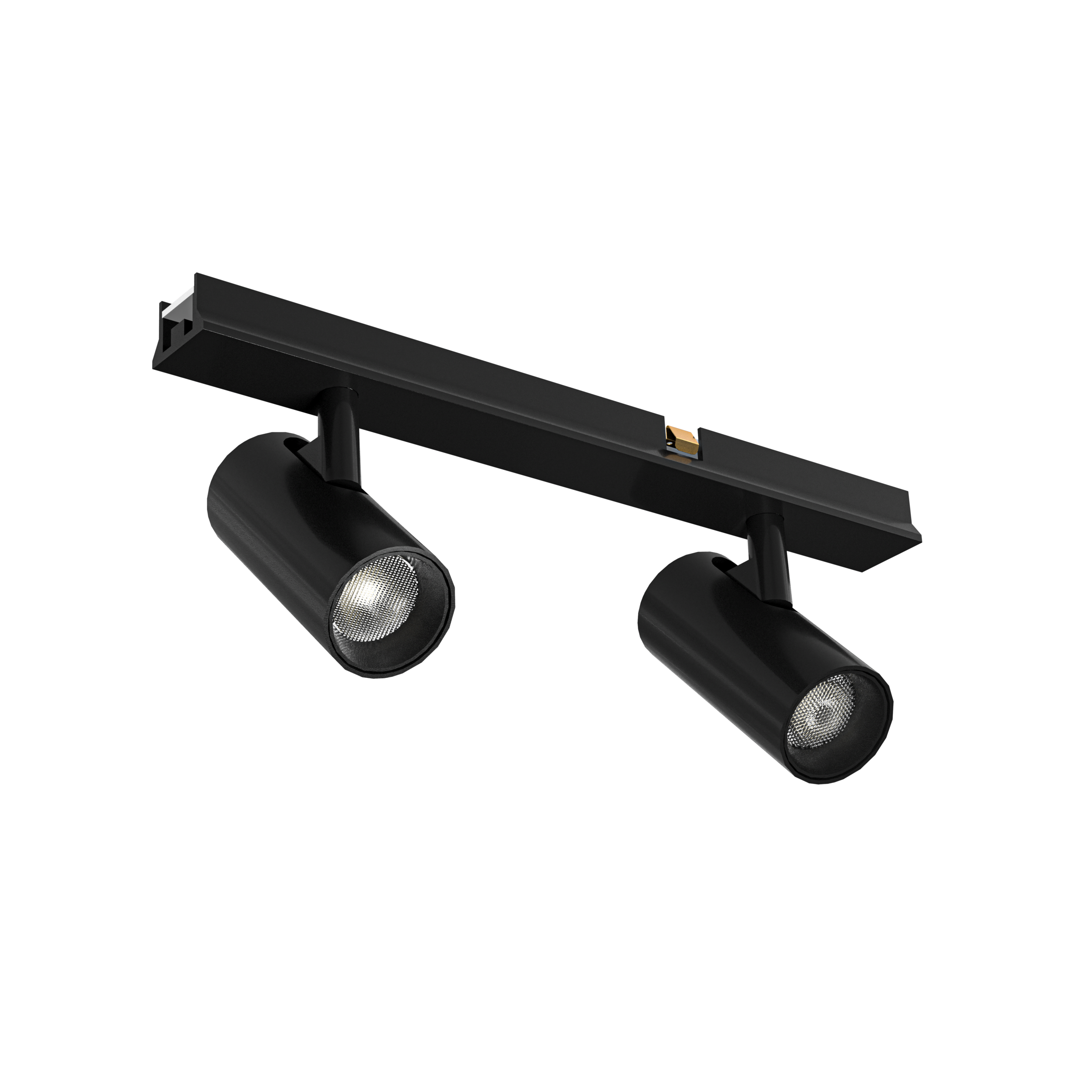 NanoBrite Double-headed spotlight - Black