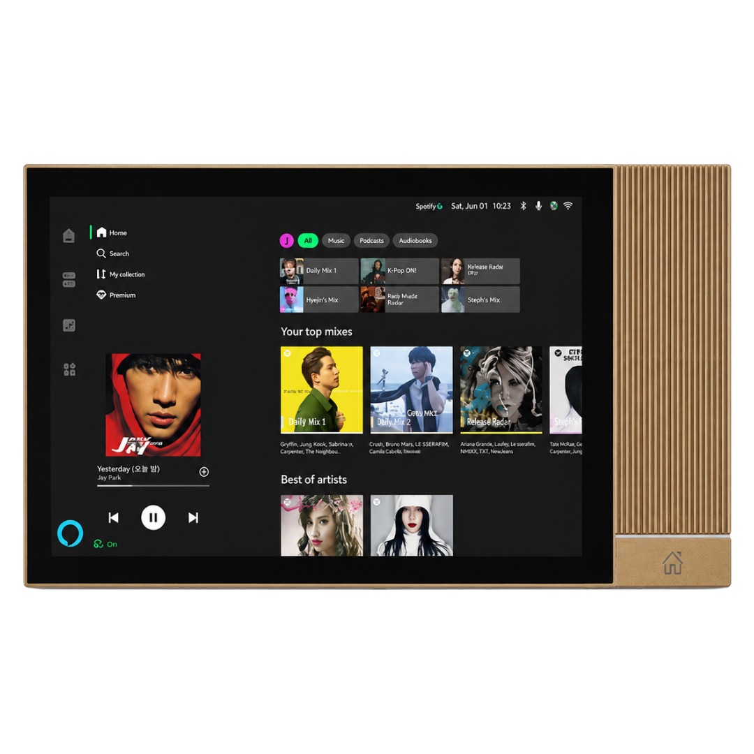 ArcLED Pro Smart Touch Panel - 8 inch Gold