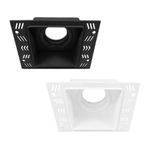IP65 Fire Rated Square GU10 Plaster In LED Downlight NEW 2026