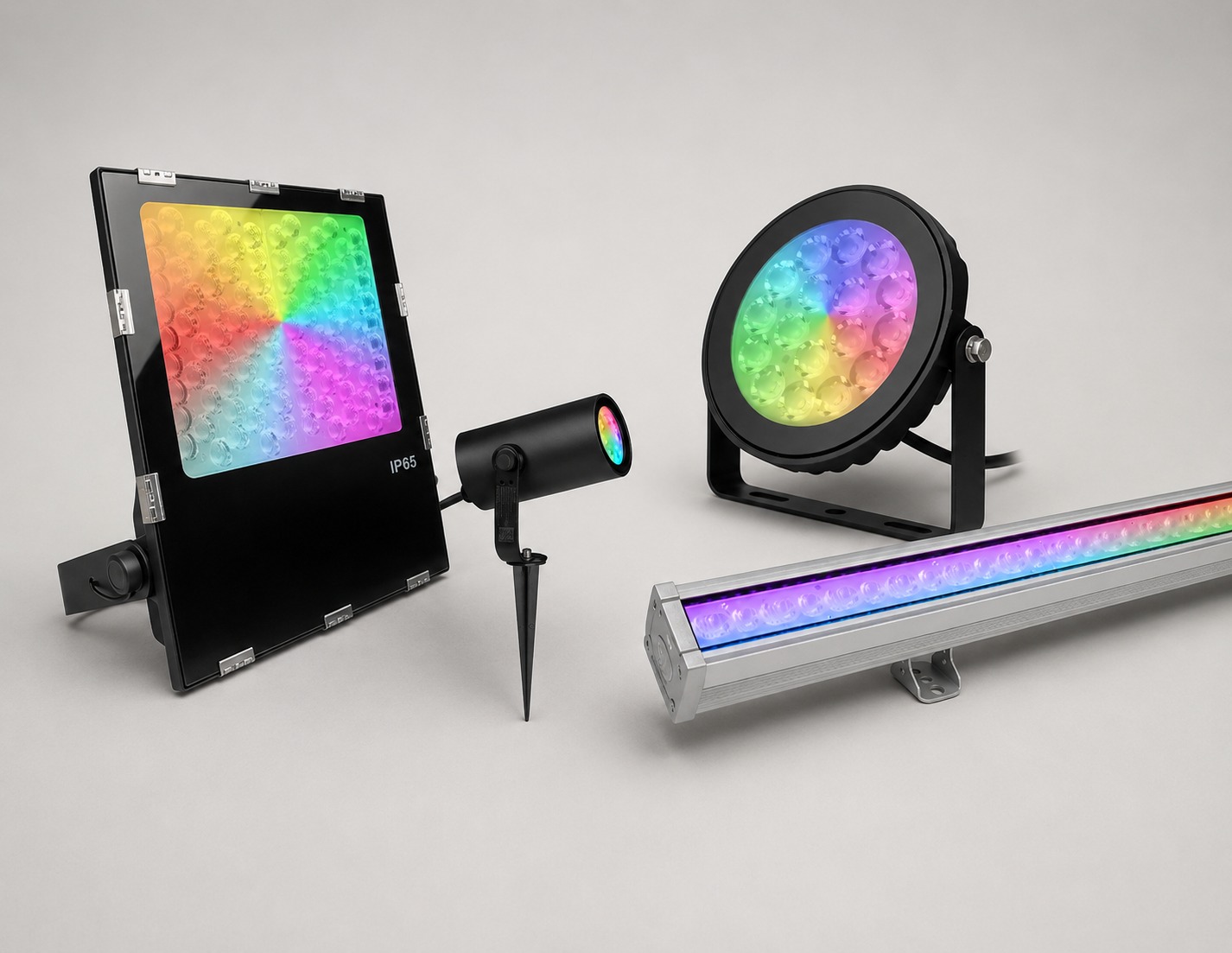 Colour Flow Spot and Floodlights