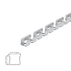 0.5m Bendable Aluminium Profile for ARC-6X6