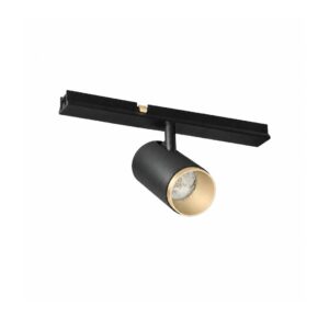 NanoBrite Tiltable Spot - Black With Gold Bezel