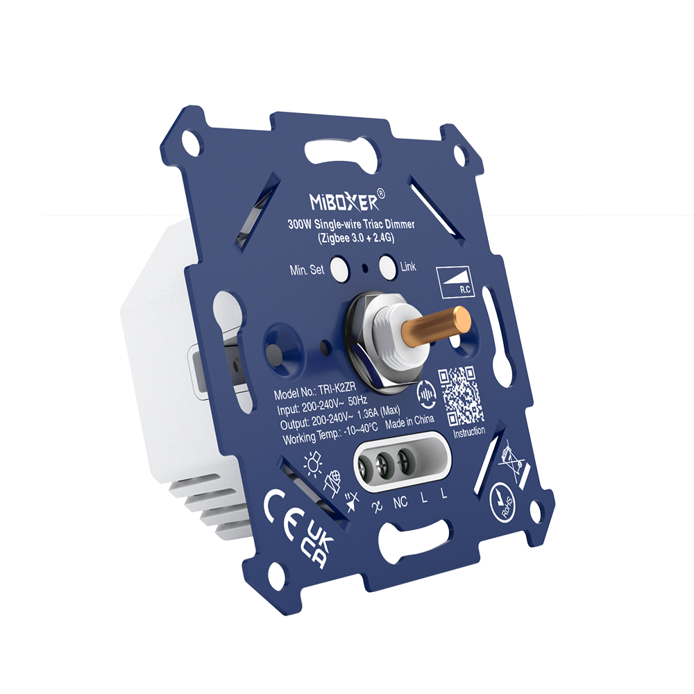 Arc LED Single-wire Triac Dimmer (Zigbee 3.0 + 2.4G)