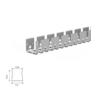 0.5m Bendable Aluminium Profile for 10x10 Neon