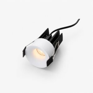 Sora Fluted 10W 500mA CRI97+ IP54 Downlight (Textured White)