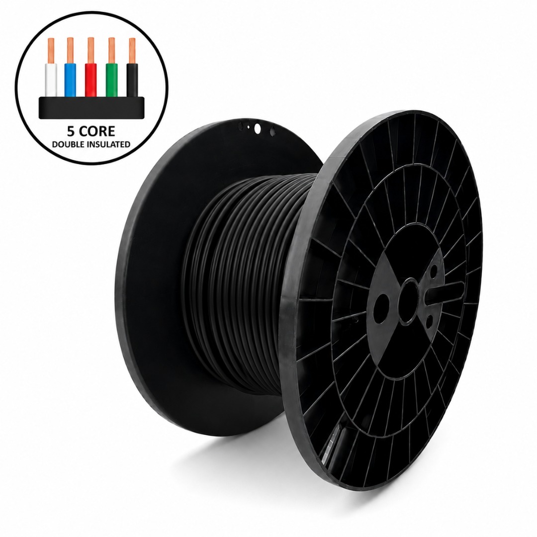 Double-insulated 5-core cable 20AWG 0.5mm