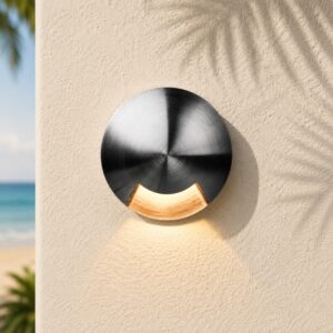 Dock Round 3W 24V 2700K CRI90 IP67 Stair Light (316 Stainless)