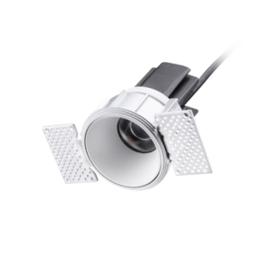 Nivo Trimless 7W 350mA CRI97+ IP54 Fluted Mini Downlight (Textured White)