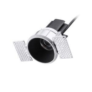Nivo Trimless 7W 350mA CRI97+ IP54 Fluted Mini Downlight (Textured Black)