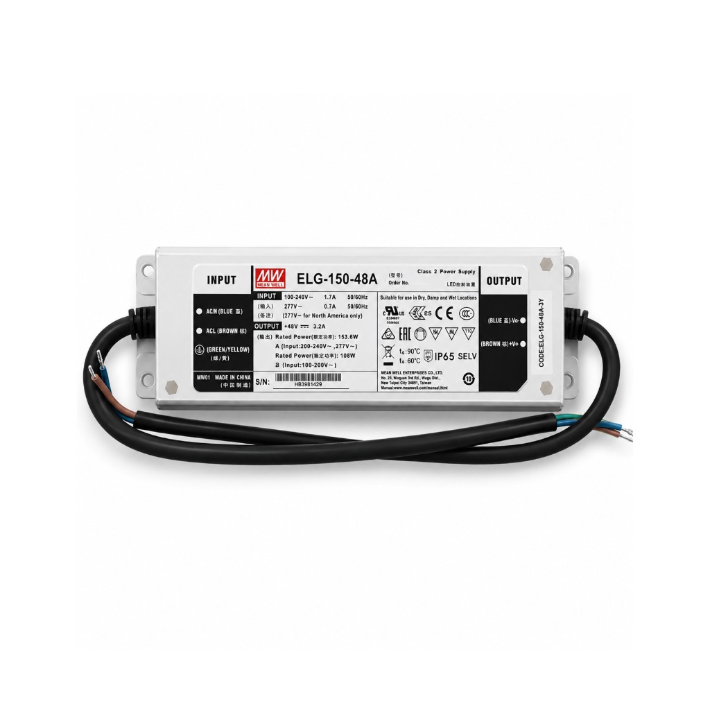 Non-dim 48v 150W Constant Voltage LED Drivers