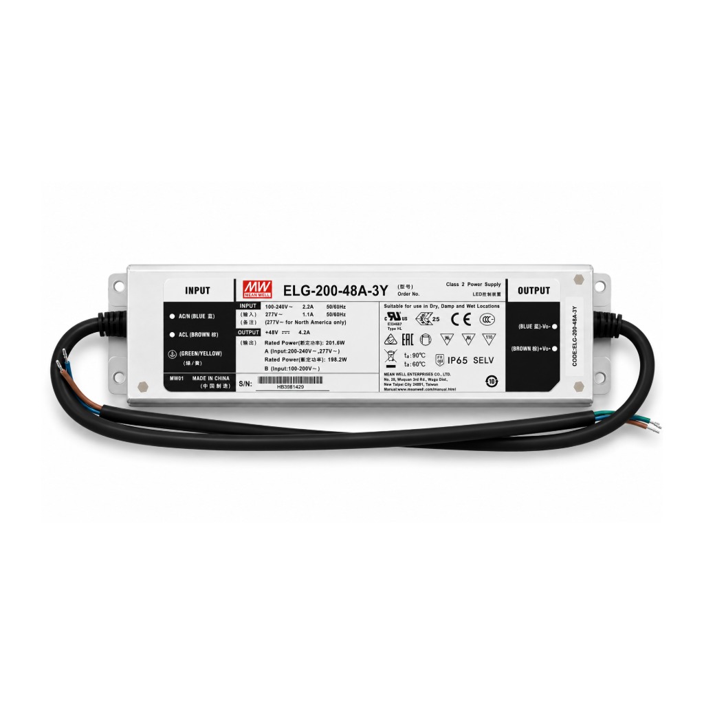 Non-dim 48v 200W Constant Voltage LED Drivers