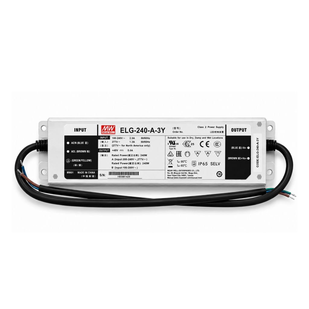 Non-dim 48v 240W Constant Voltage LED Drivers